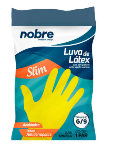 LUVA LATEX SLIM AM NOBRE G