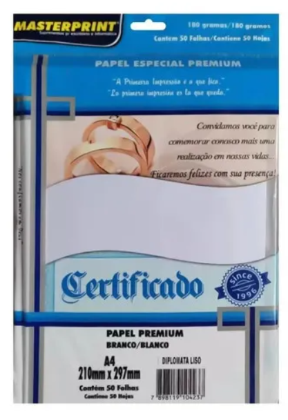 PAPEL  DIPLOMATA  BC MASTERPRINT A4 60KG