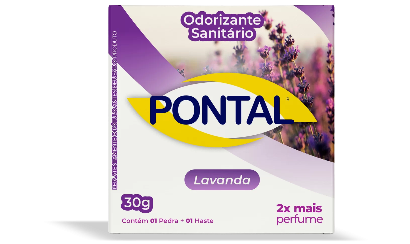 PEDRA SANITÁRIA LAVANDA PONTAL 30G