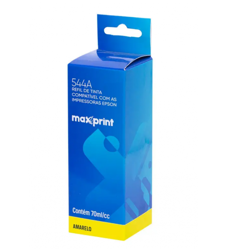 TINTA P/ IMPRESSORA AMARELA MAXPRINT 544A 70ML