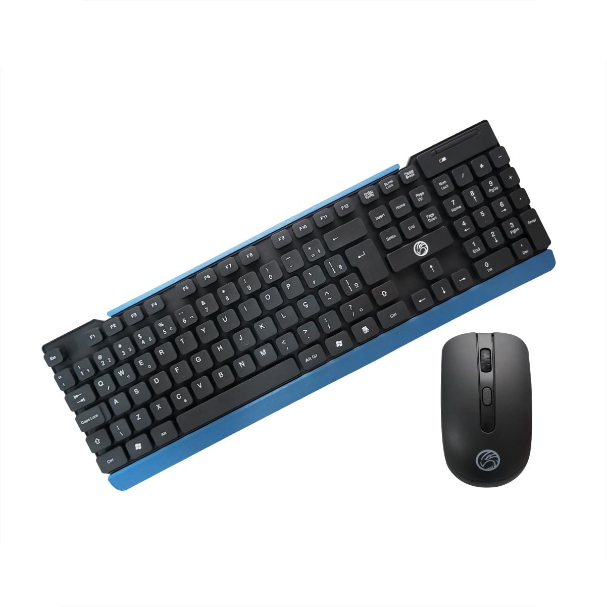 KIT TECLADO MOUSE S/FIO BRAZIL PC-527117