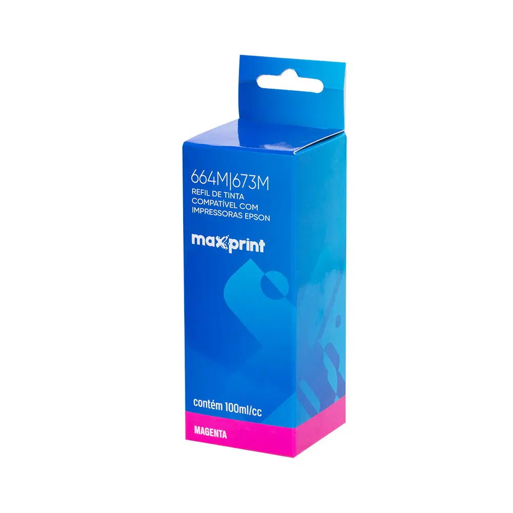 TINTA P/ IMPRESSORA MAGENTA MAXPRINT 664M 100ML