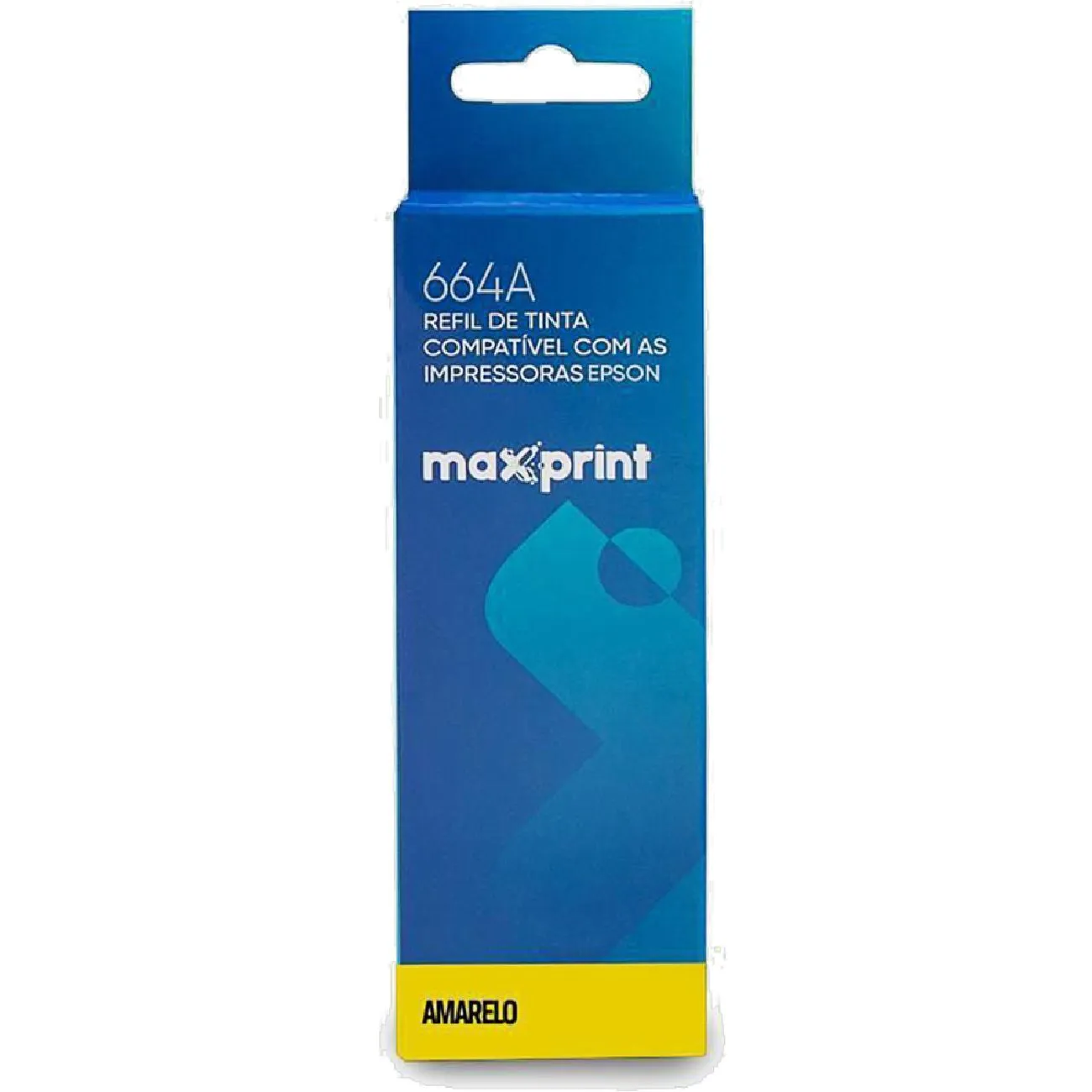 TINTA P/ IMPRESSORA AMARELA MAXPRINT 664A 100ML